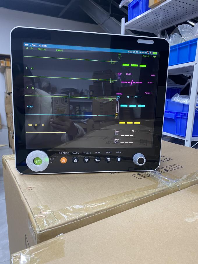 12.1 Inch Display Multi Parameter Patient Monitor with 6 Parameters and ...