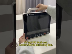 Multi-parameter optional ETC02 12.1 inch TFT screen Patient Monitor for hospital