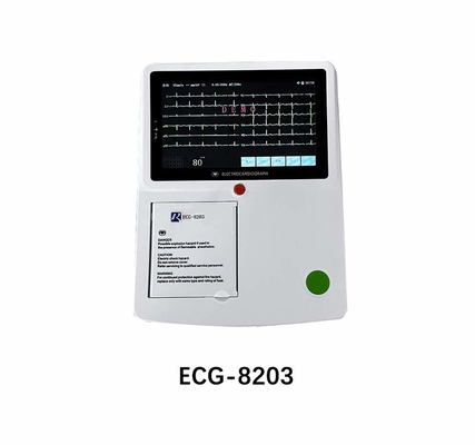 Hospital Clinic 12 Lead Ecg Electrodes Machine Monitor Production 1 Channel