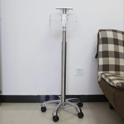 New Style Hospital Stainless Steel Medical Trolley for Patient Monitor