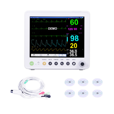 ICU Portable Vital Signs Monitors Multiparameter ECG Patient Monitor