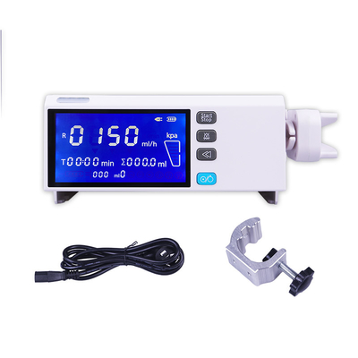 4.3 Inch Touch Screen Single Channel Syringe Pump Auto Portable Precision Medical