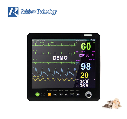 Medical Veterinary ECG Machine Battery / AC Power Supply Monitoring Equipment