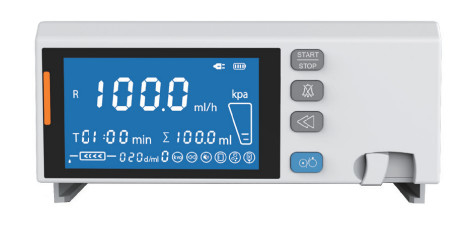 0-400Kpa Electric Infusion Pump 8 Hours Battery Backup