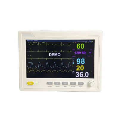 Portable 10.1inch Multiparameter Patient Monitor for Accurate Vital Signs Monitoring