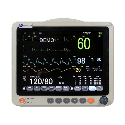 Color Touch Screen Multiparameter Patient Monitor 12 Inch ICU Patient Monitoring System