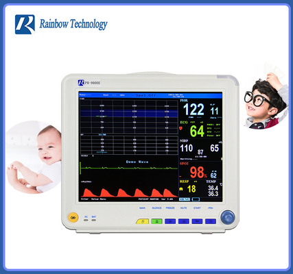 220V Patient Monitor Multiparameter 12.1 Inch Portable Maternal Fetal Monitor
