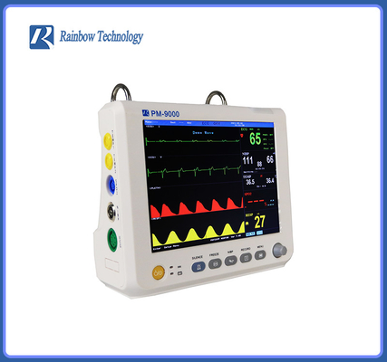 Digital Oxygen 6 Parameter Patient Monitor 1.3kg compact high precision