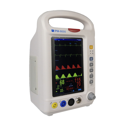 NIBP Portable Multiparameter Monitor 7 Inches Ambulance Vital Signs Monitor