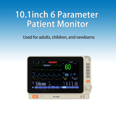 10 Inches TFT LCD Portable Patient Monitor Modularized strong anti interference capability