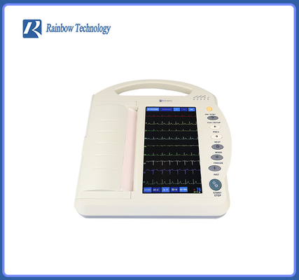 10 Inch Medical ECG Machine Colorful LCD Multiple Working Modes For Patients