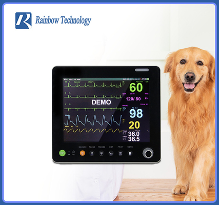 Lightweight Veterinary Vital Signs Monitor For Animal Health Diagnosis Monitoring
