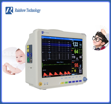 9 Parameters 40W Maternal Fetal Monitor 12.1 Inch Portable CTG Machine