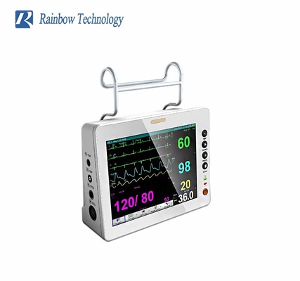 8 Inch Multiparameter Patient Monitoring System with SPO2 and RESP