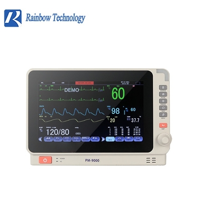 ISO13485 Certificated 6 Para Portable Patient Monitor With Sound Light And Word Alarm