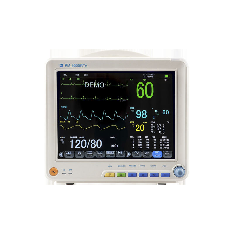 Patient Monitors 12 Inch Portable Multi Parameter Patient Monitor With ...