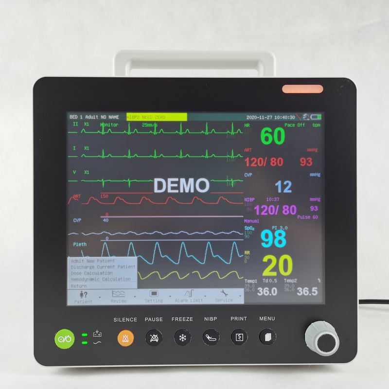 15 Inch Modular Touch Screen Patient Monitor USB Wifi Module With 3 5 ...