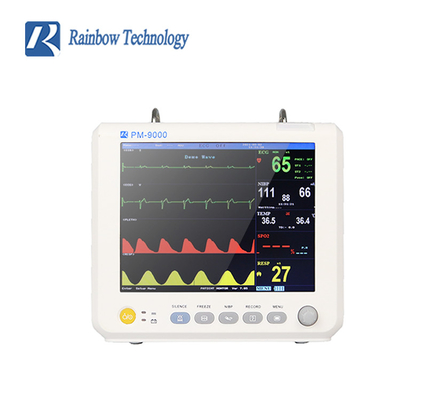 Hospital Equipment ECG ICU Multi Parameter Patient Portable Monitor