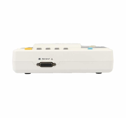 Portable 6 Channel ECG Monitor Touch Screen Analyzer Rechargeable Built in Li ion Battery