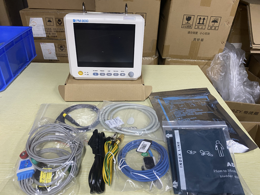 7 Inches Multiparameters Patient Monitor Portable Mountable Vital Signs Monitor