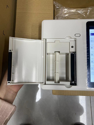 Portable 6 Channel ECG Monitor Touch Screen Analyzer Rechargeable Built in Li ion Battery