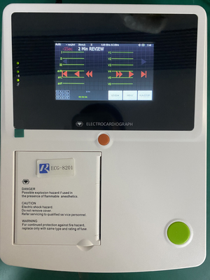 4.3 Inch Touch Screen Medical ECG Machine For Body Health Monitoring ISO Certification
