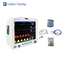 User-friendly 6 Parameter Patient Monitor with Audible and Visual Alarm