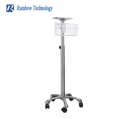 Hospital Medical Patient Monitor Trolley With High Quality Stand