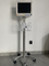 Aluminum Alloy Movable Hospital Patient Monitor Trolley With Basket