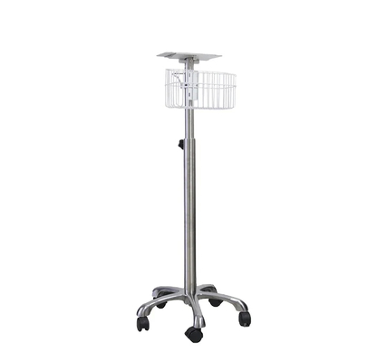 Patient monitor stand medical cart patient monitor trolley for hospital