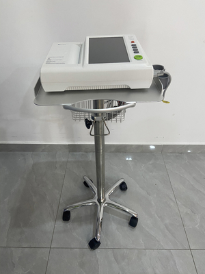 Aluminum Alloy Hospital Patient Trolley 5-Wheel Lightweight With Brake
