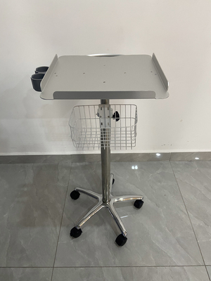 Aluminum Alloy Hospital Patient Trolley 5-Wheel Lightweight With Brake