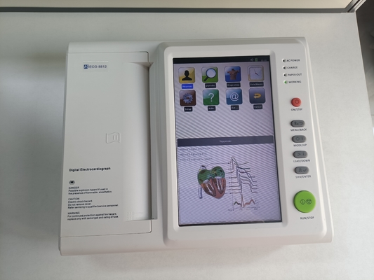 12 Channel Low Price Portable Handheld Medical Holter 12 Lead Ecg Ekg Digital Machine