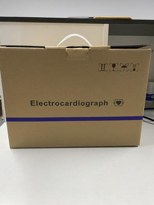 Standard 12 Leads holter ECG Electrodes Machine 6 Channel electrocardiogram