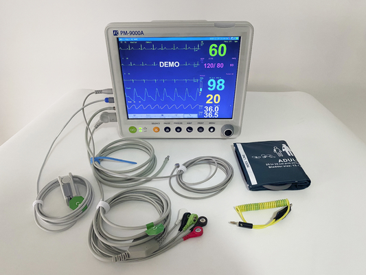 Clinic Hospital Use Vital Sign Patient Monitor Factory 6 Parameters Monitor Device