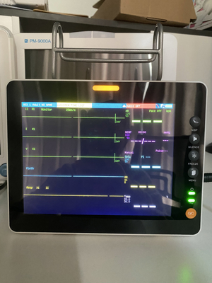 8 Inch Portable Human Use Vital Signs Monitor Multiparameter ECG Monitor Hospital Bedside Monitors