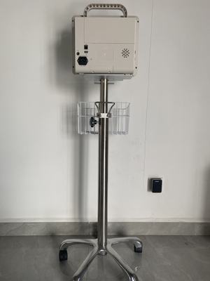 Patient monitor machine human icu patient monitor with printer and trolley