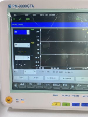 Hospital use stock NIBP ECG 12.1&quot; multi-parameter monitor for analysis