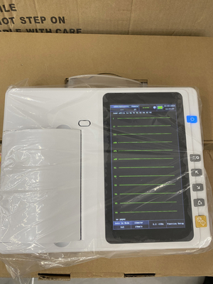 7 inch color TFT-LCD touch screen electrocardiogram digital ecg machine