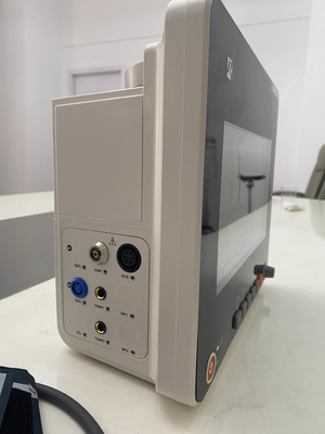 Multi-Parameter Patient Monitor With ECG Resp SpO2 Nibp Temp and Moveable Stand OEM Available