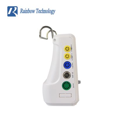Portable Patient Monitor with 1 Year Warranty Audible/Visible Alarm System and Internal/External Data Storage