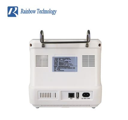 Portable Patient Monitor with 1 Year Warranty Audible/Visible Alarm System and Internal/External Data Storage