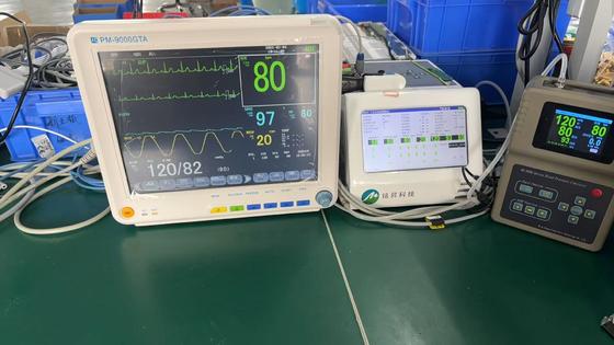 6 Parameters Multi Parameter Patient Monitor with High-precision Modules Digital Oxygen Technology and 12.1 inch Color TFT Display
