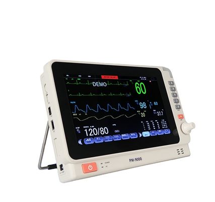 Portable Multi Parameter Patient Monitor with LED/LCD Display Wireless Connectivity and GB/T18830-2009 Safety Standard
