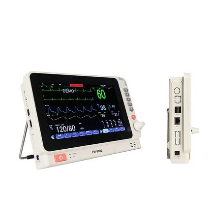 Portable Multi Parameter Patient Monitor with LED/LCD Display Wireless Connectivity and GB/T18830-2009 Safety Standard