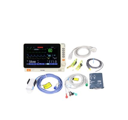 Portable Multi Parameter Patient Monitor with LED/LCD Display Wireless Connectivity and GB/T18830-2009 Safety Standard