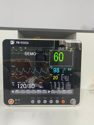 12.1 Inch TFT Screen Multi Parameter Patient Monitor with SpO2/ECG/PR/NIBP/TEMP/RESP for Hospital ICU