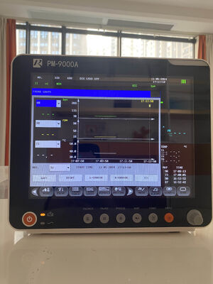 12.1 Inch TFT Screen Multi Parameter Patient Monitor with SpO2/ECG/PR/NIBP/TEMP/RESP for Hospital ICU