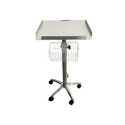 Trolley with Movable Basket for ECG Machine Ultrosound Machine