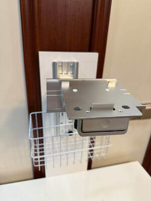 Height Adjustable Metal Wall Bracket for Hospital Ward Patient Monitor Mounting